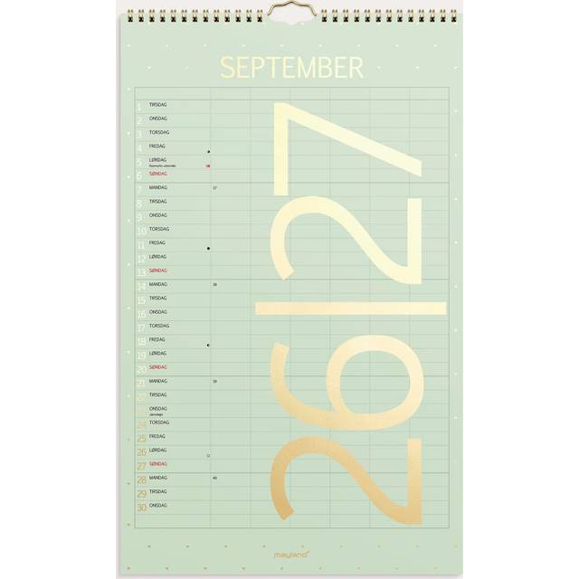 Mayland Studie Familiekalender Color 2026 2027