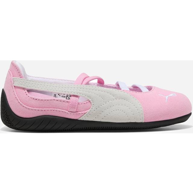 Puma Speedcat Ballet Flats Kids Pink Shimmer White