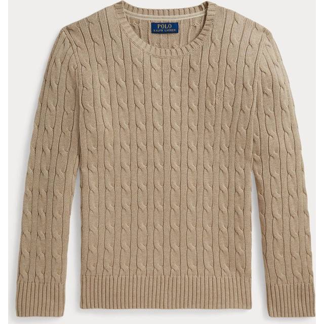 Ralph Lauren Natural Cotton Cable Knit Jumper