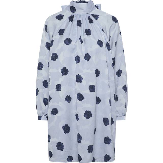 Noella Kjole Lorenia Dress - Blue Print