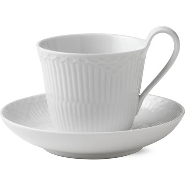 Royal Copenhagen Hvid Halvblonde Espressokop 24cl