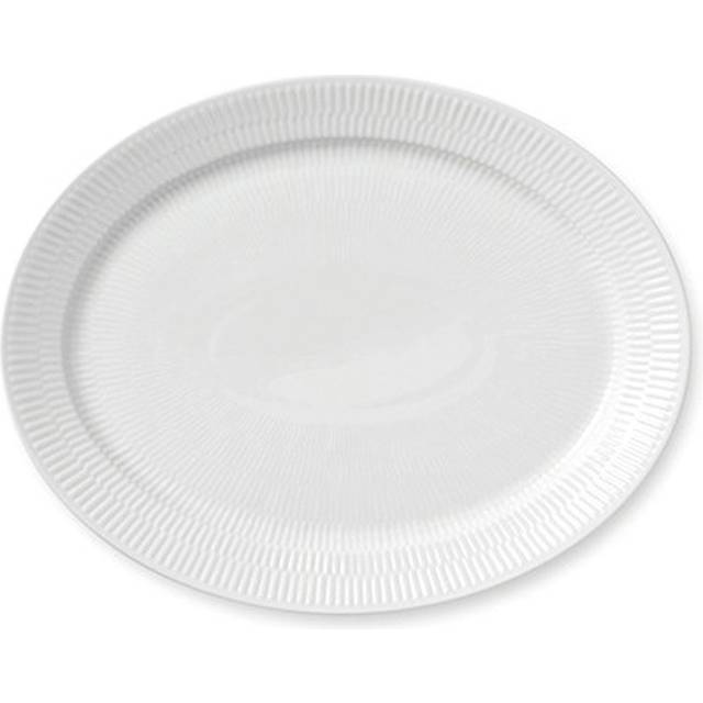 Royal Copenhagen White Fluted Serveringsfad