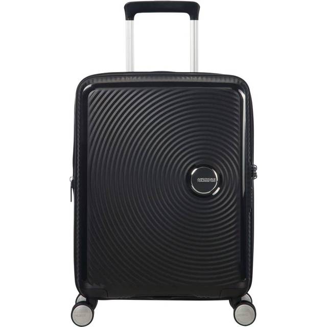 American Tourister Soundbox Spinner Expandable 55cm - Black