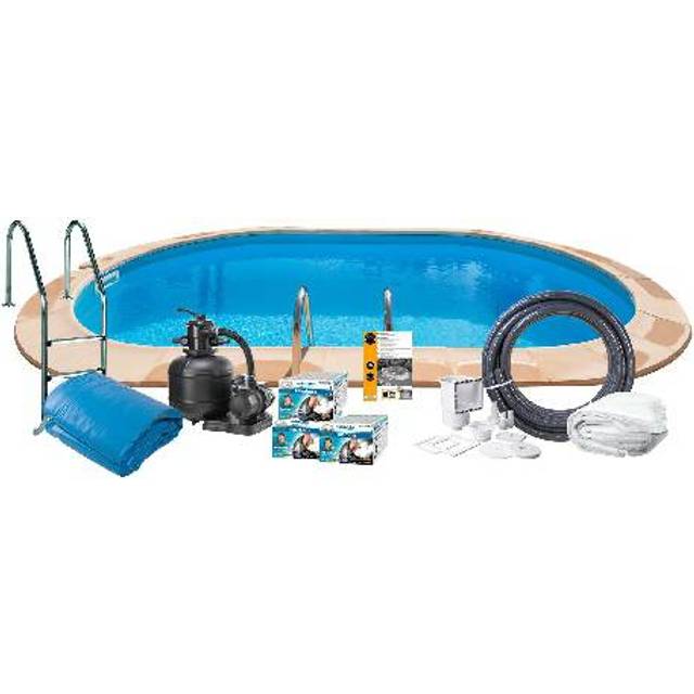 Swim & Fun Inground Pool Package 8x4x1.5m