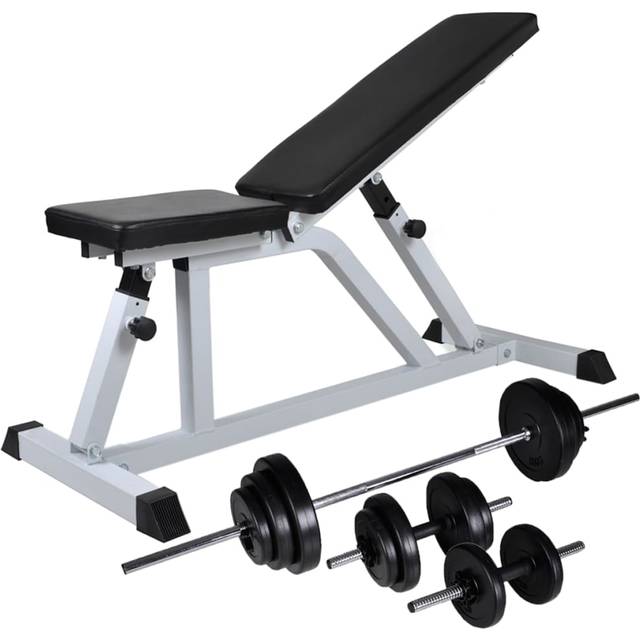 vidaXL Exercise Bench 30.5kg